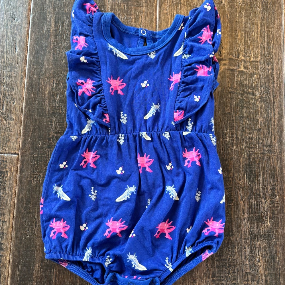 Kyte Baby Axolotl Romper